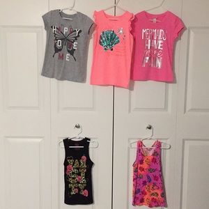 Girls tee and tank bundle
